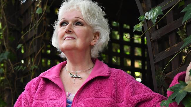 77-year-old Lyn Cook is not happy with the noise from neighbours. Picture: James Ross.