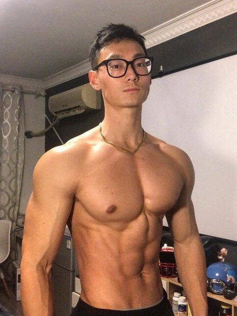 Victorian bodybuilder Billy Wang. Image: Instagram.