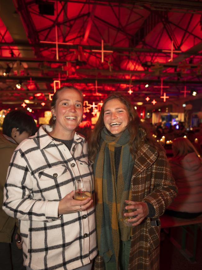 Dark Mofo 2023. Winter Feast. Sigrid Johnston and Matilda Terry. Picture: Caroline Tan