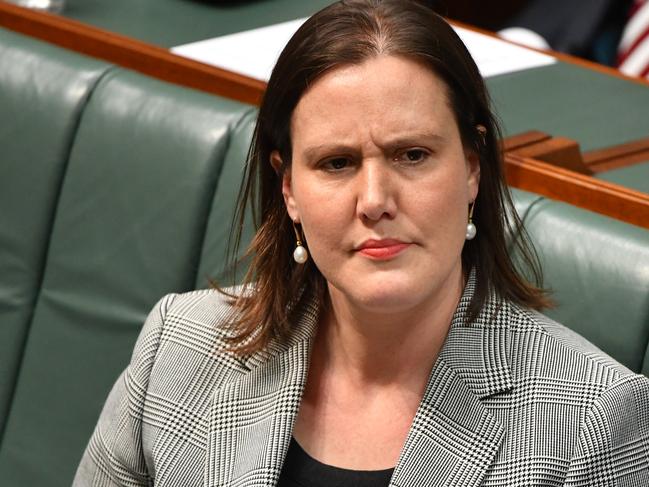 Minister for Jobs Kelly O'Dwyer during Question Time in the House of Representatives at Parliament House in Canberra, Wednesday, November 28, 2018. (AAP Image/Mick Tsikas) NO ARCHIVING