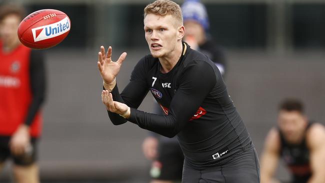 Adam Treloar started SuperCoach finals in a blaze of glory with 177. Picture: AAP Image/Daniel Pockett.