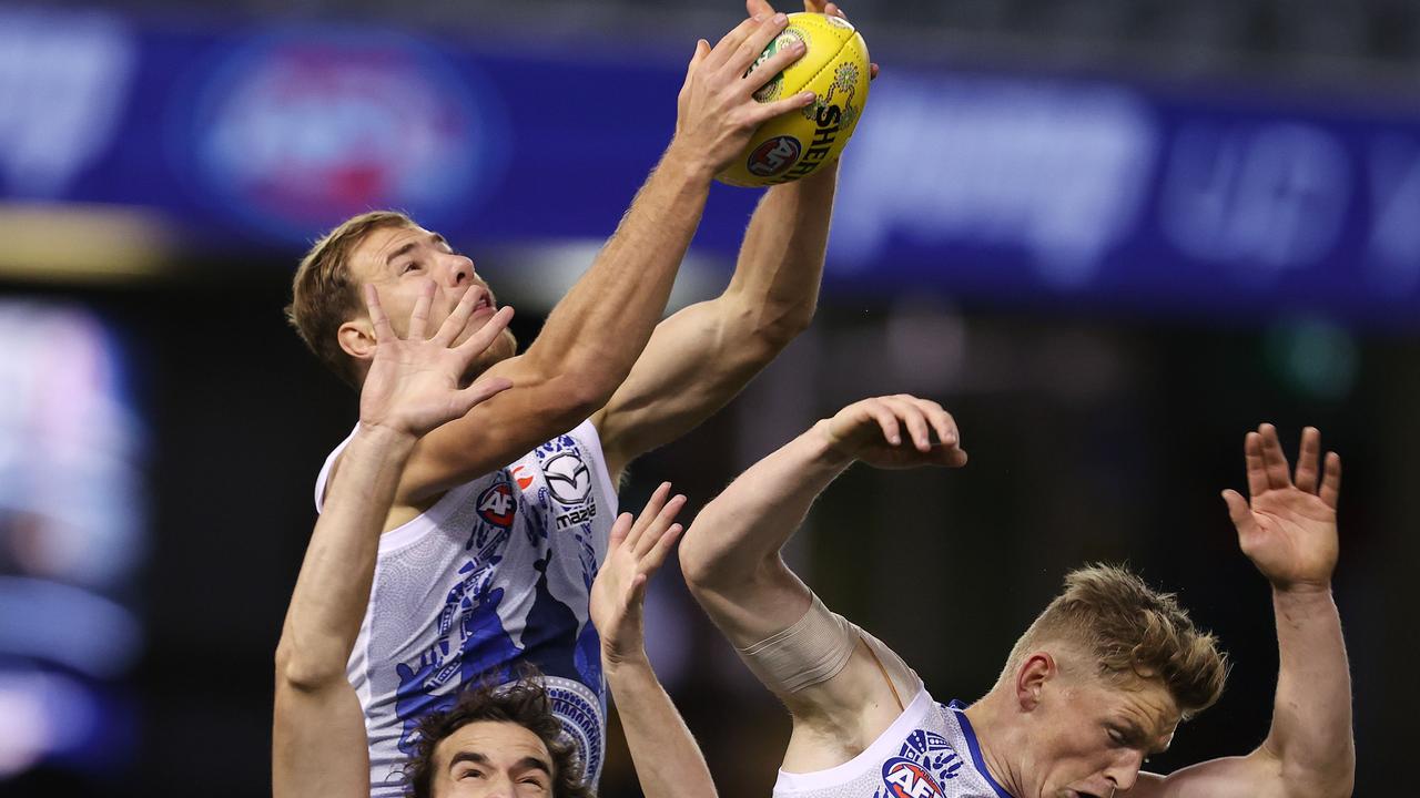 Ben McKay needs a big year for North Melbourne, which is now without Robbie Tarrant. Picture: Michael Klein