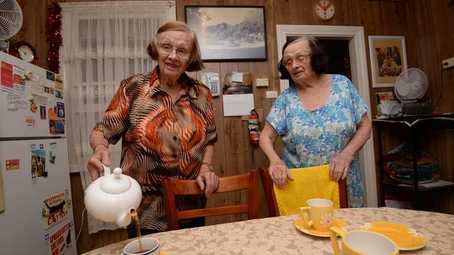 Emily and Mary Betteridge at home. Picture: Marc Stapelberg