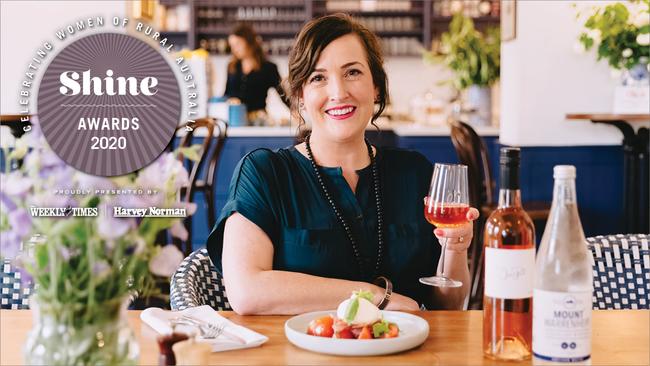 Plate Up Ballarat and Eat Drink West founder Kate Davis is the 2020 Shine Awards Passion winner. Picture: Chloe Smith