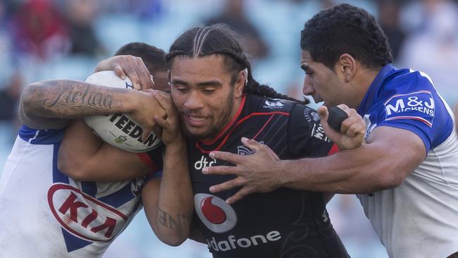 Isaiah Papalii of the Warriors is a ‘mid-ranger’ I’m tipping to step up in 2019. Picture: AAP Image/Craig Golding