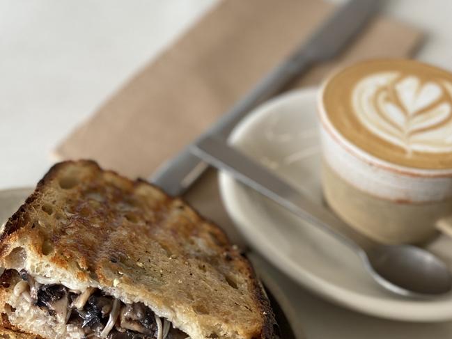 Coffee, cafe, toastie, toasted sandwich,  generic. Picture: NewsWire