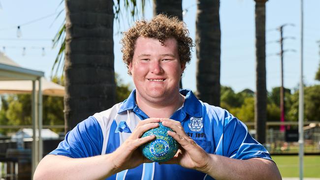 Corey Hicks ranks inside the top 5 Adelaide lawn bowlers this season. Picture: Matt Loxton