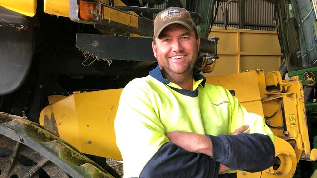 De Bortoli Wines farm manager and rice grower Darrell Fiddler. Picture: Supplied.