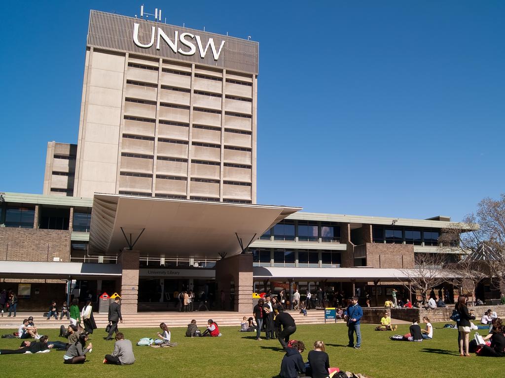 Students on campus at the University of New South Wales (UNSW). Picture: iStock