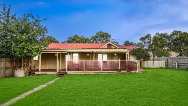 The Yan Yean backyard. Picture: Realestate.com.au