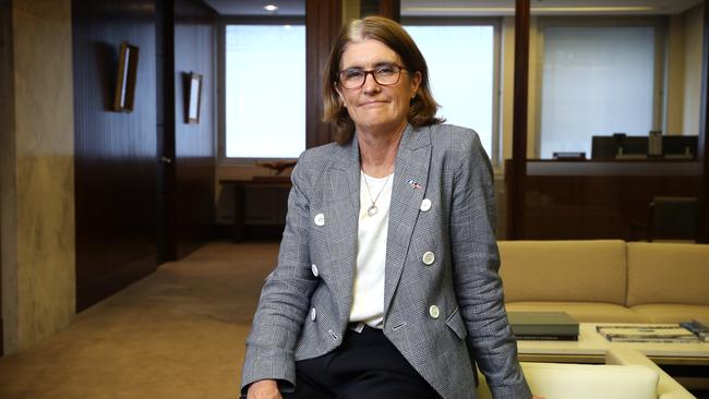 RBA governor Michele Bullock says high inflation becomes harder to shift once it becomes part of Australians’ ‘day-to-day lives’. Picture: John Feder