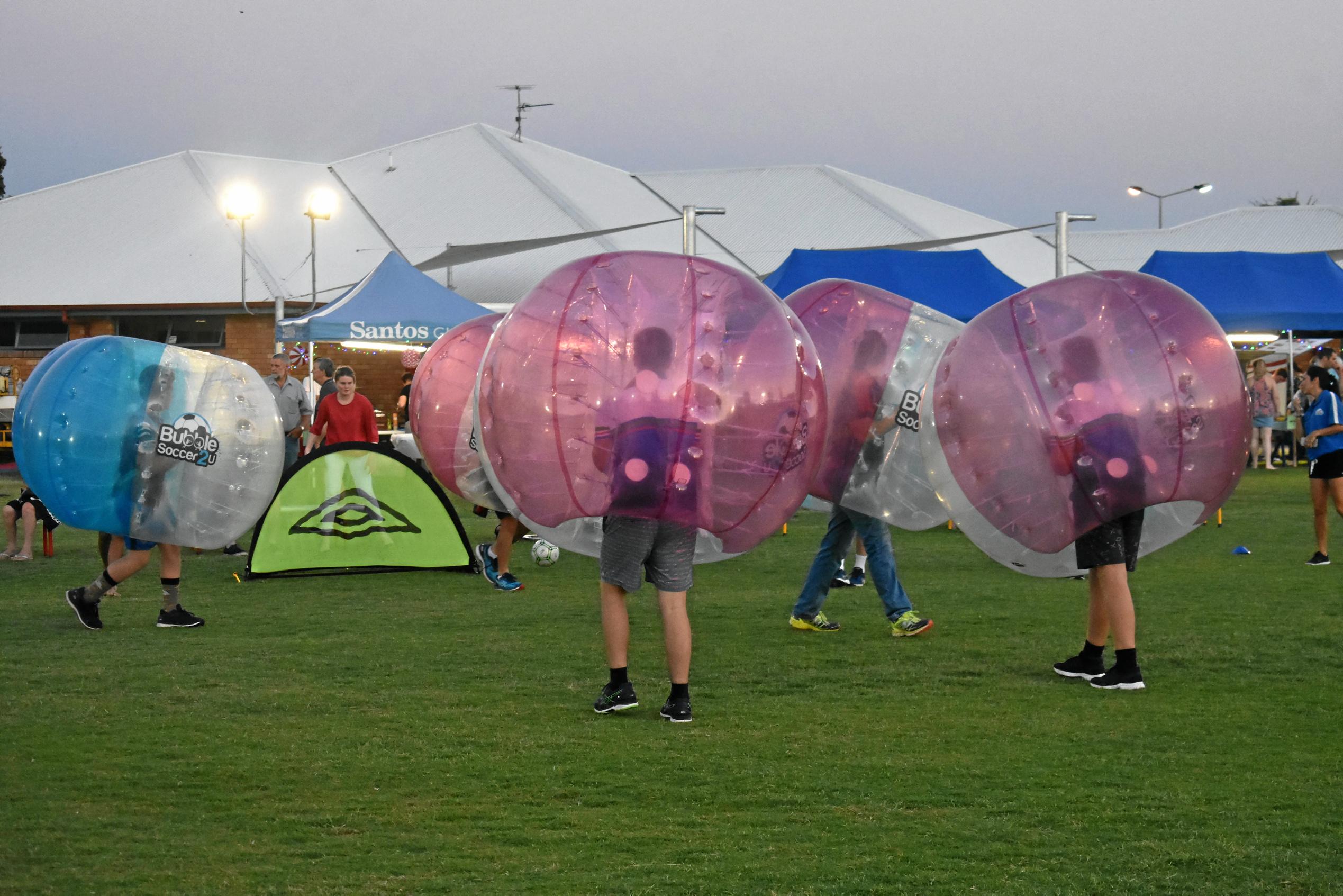 Fun times at the St John's Moonlight Fair on Friday night. Picture: Jorja McDonnell