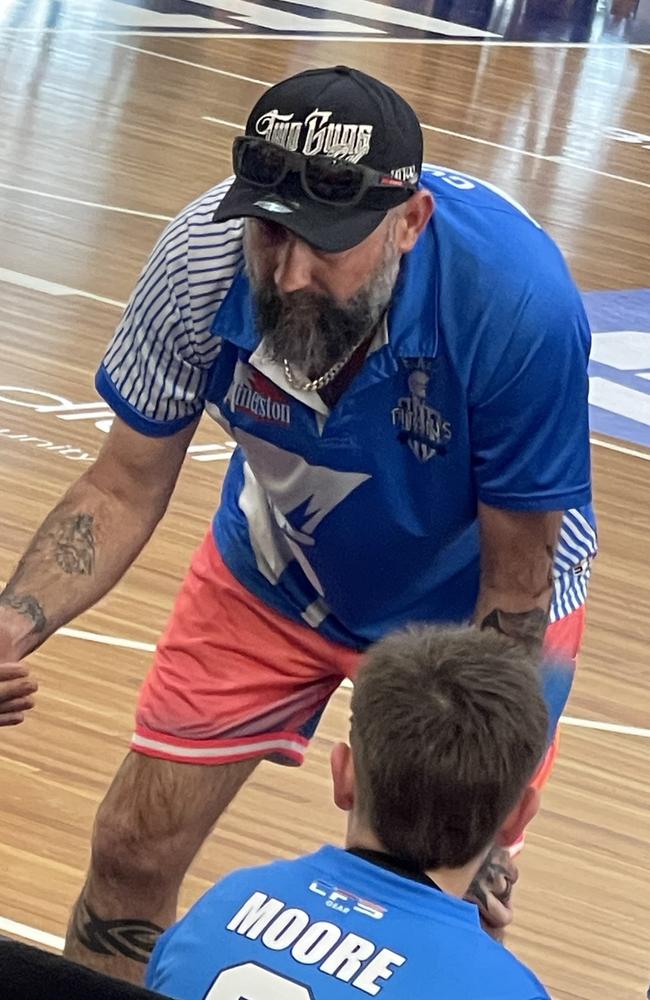 Coach Chris Moore of Ellas Titans and Lightning Basketball Club has been nominated for the 2024 NT News Sports Coach of the Year. Picture: Supplied.