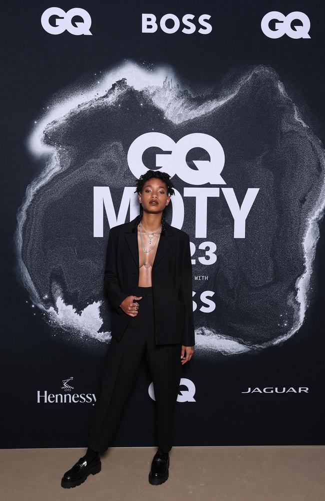 Willow Smith was among the big-name stars to hit the red carpet. Photo by Brendon Thorne/Getty Images for GQ Australia.