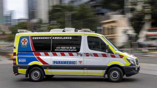 A man has been rushed to hospital after being found with stab wounds at a Warragul home. Picture: David Geraghty