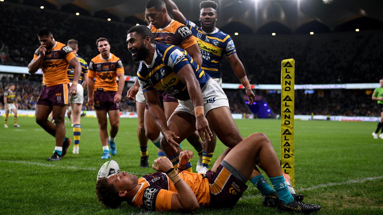 The Eels punished the Broncos at Bankwest Stadium.