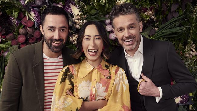 MasterChef judges Andy Allen, Melissa Leong and Jock Zonfrillo.