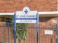 St John Vianney Catholic Primary School in Greenacre. Picture: Supplied.