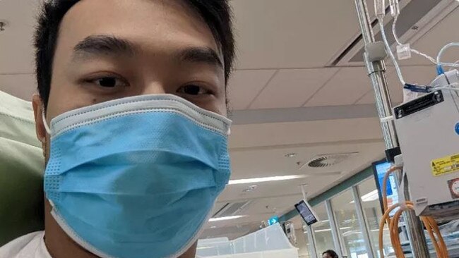 36-year-old Joe Wang was diagnosed with stage four cancer just after New Year’s Day.