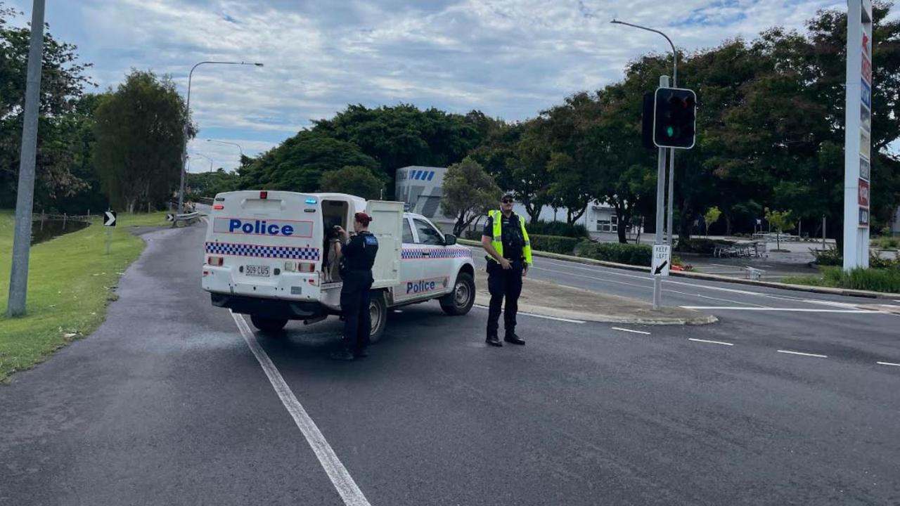 Police prepared to reopen the High Street bridge in North Rockhampton after a large tree fell in a storm and blocked the road.