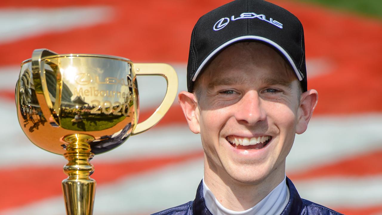 2020 Melbourne Cup winning jockey has been booked to ride Emissary in the Caulfield Cup. Picture: Jay Town.