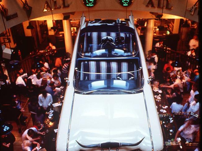 The interior of Hard Rock Cafe, Sydney. Picture: News Corp