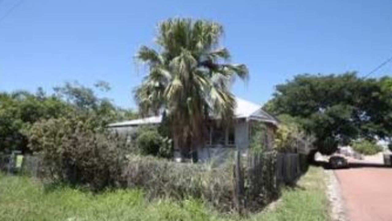 The rundown $80,000 property in Charters Towers that started it all.