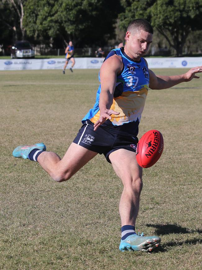 Broadbeach player Sam Jasper. Photo: Mike Batterham.