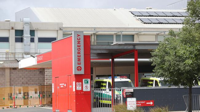 The emergency entrance at Lyell McEwin Hospital. Picture: File