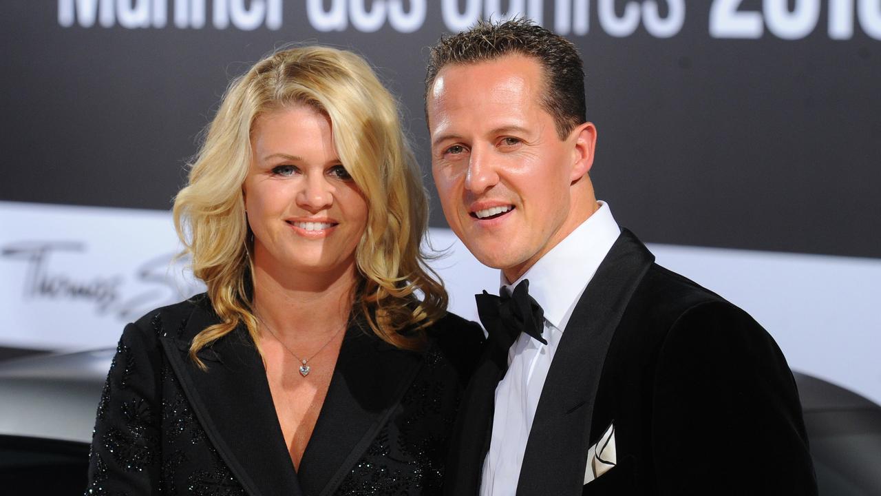 Corinna has been by the F1 legend’s side and protected his privacy since the accident. Photo: AFP/Jens Kalaene/