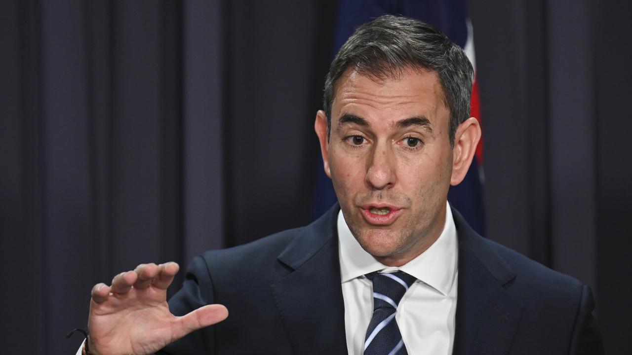 Federal Treasurer Jim Chalmers says the government’s moves will ‘boost competition’. Picture: NewsWire / Martin Ollman