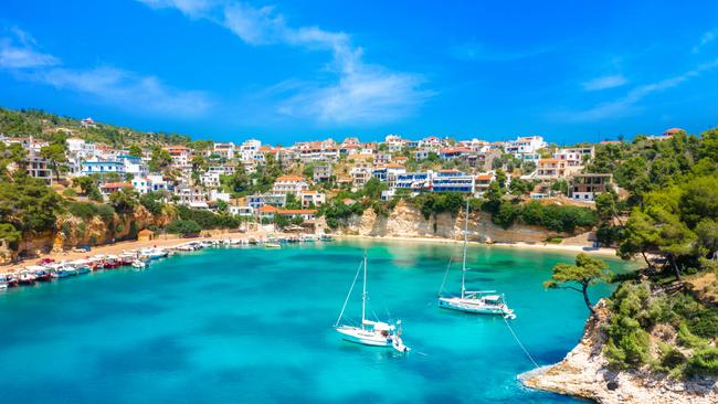 A picturesque bay on Alonnisos. Picture: Getty Images