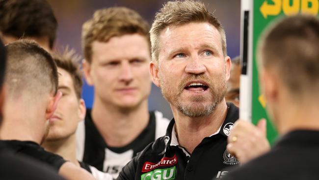 Nathan Buckley and his players are united. Picture: Michael Klein