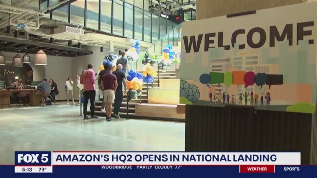 Amazon’s HQ2 opens in National Landing