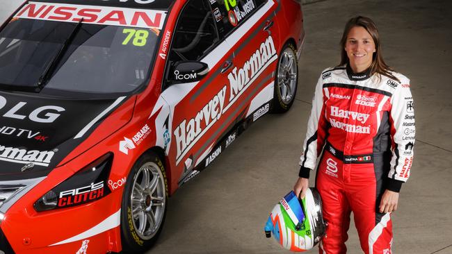De Silvestro is the first fulltime female driver.