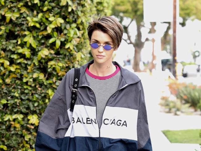 Ruby Rose was accused of “continued harassment”. Picture: Mega Agency