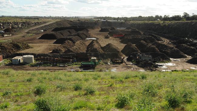 The Ravenhall landfill site.