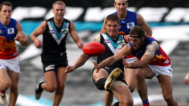 Cameron Cloke last played AFL-level football at Port Adelaide in 2010.