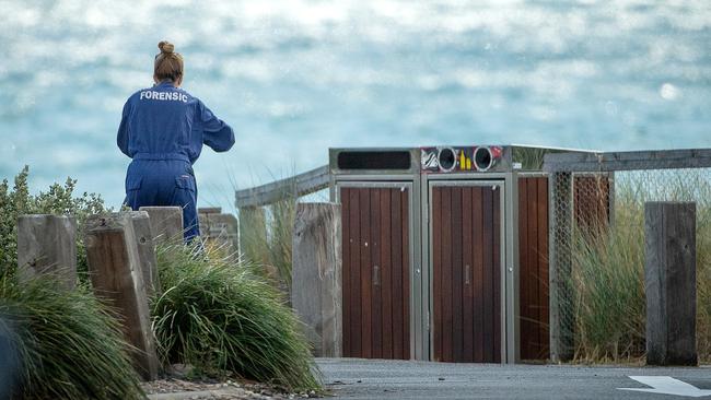 Police said the boardwalk and nearby playground were often busy. Picture: Mark Stewart