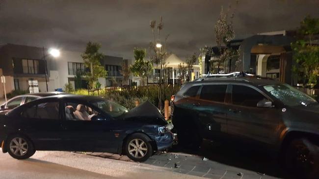 The aftermath of the Airbnb party in Abbington Ave on April 27. Picture: Supplied