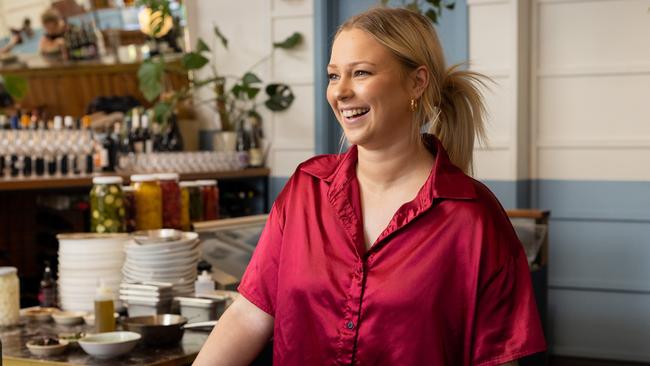 Yiasou George bartender Holly Kovarik. Pic: Supplied.