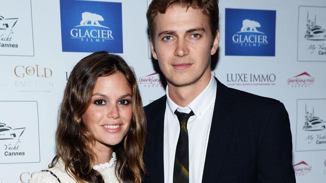 Actors Rachel Bilson and Hayden Christensen have separated but continue to co-parent their daughter. Picture: Michael Buckner/Getty Images