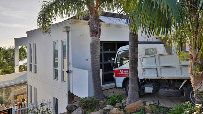 The luxury residence in Hallett Cove. Picture: Russell Millard