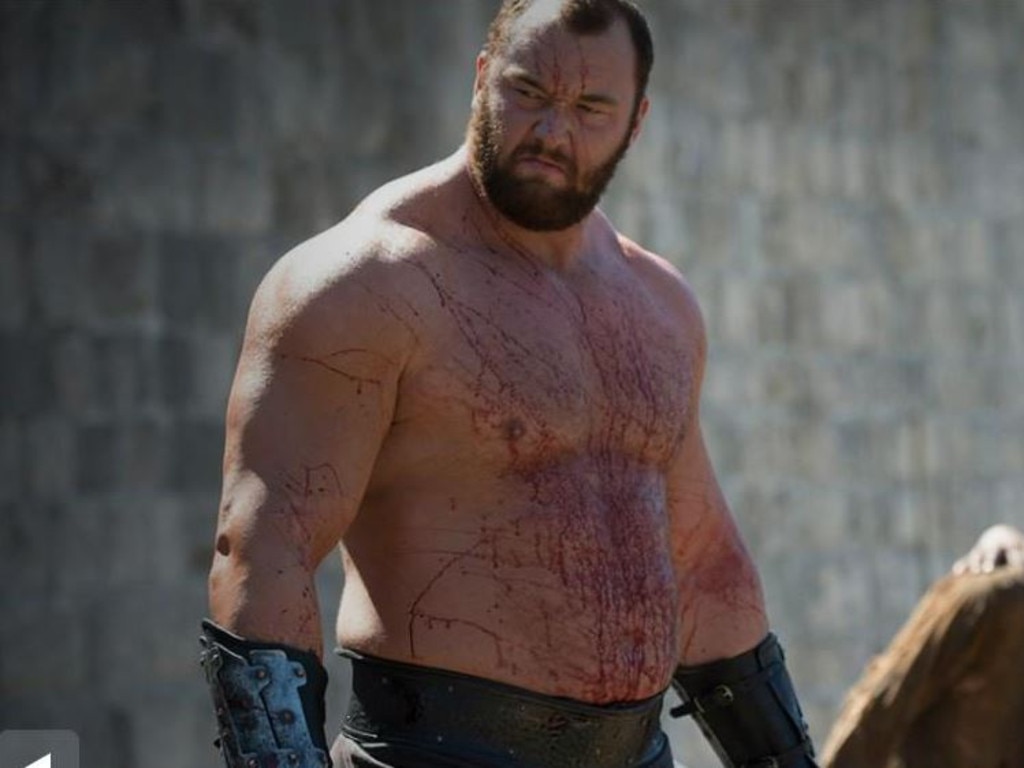 Gregor Clegane, better known as The Mountain.