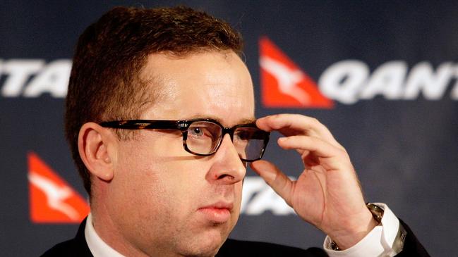 Qantas Chief Executive Alan Joyce says he wants the airline to survive the coronavirus crisis. Picture: Lisa Maree Williams/Getty Images