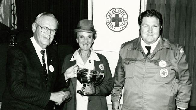 Volunteer Yvonne Kennedy was defined by her humanitarian work, especially with the Australian Red Cross.