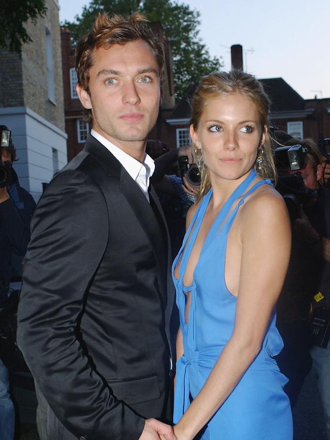 Jude and Sienna dated for years. Picture: Steve Finn/Getty Images