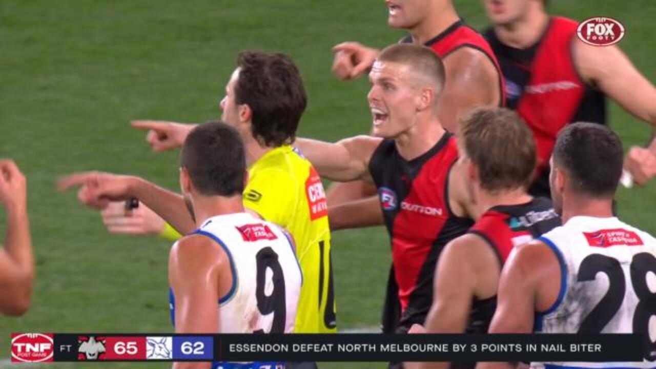 'I got word' - Umpire reverses call!