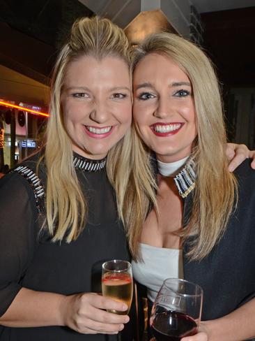 Chanelle Rodger and Maddison Tanner at re-opening of The Avenue, Surfers Paradise. Picture: Regina King