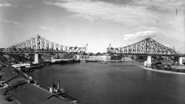 The Story Bridge towered over the rest of the city at the time of its construction.